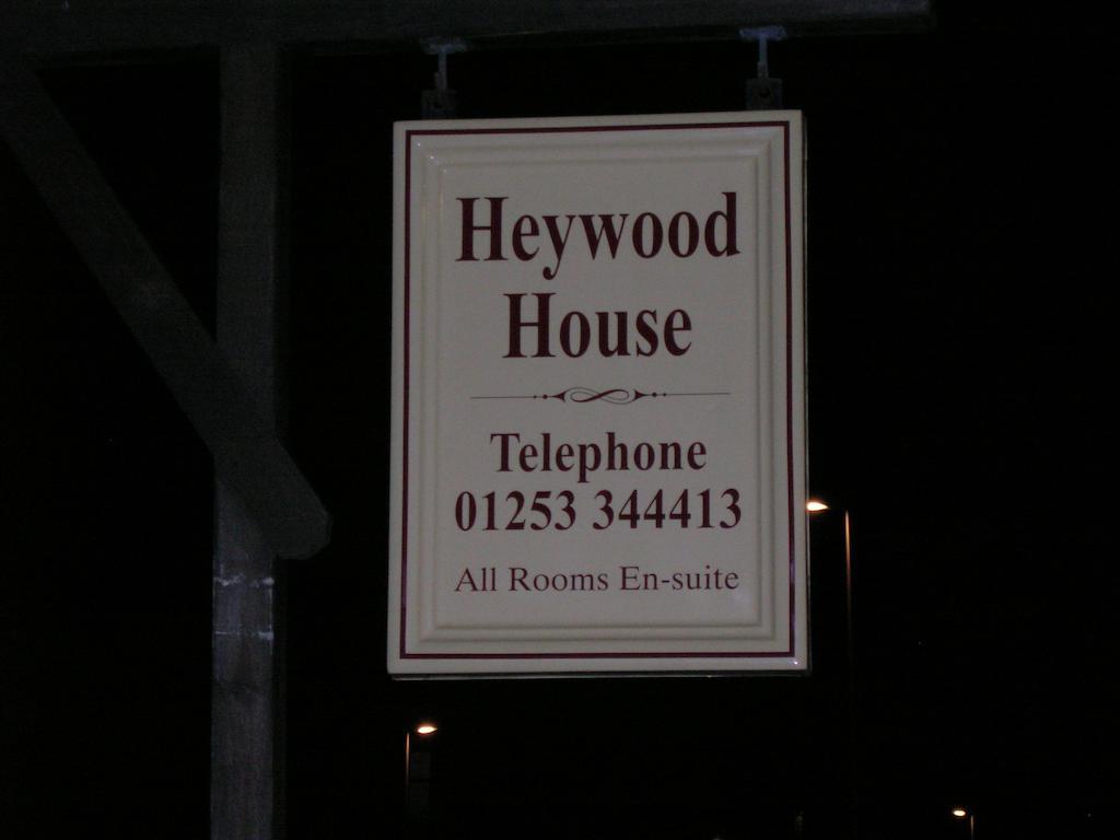 Heywood House Hotel Blackpool Exterior foto